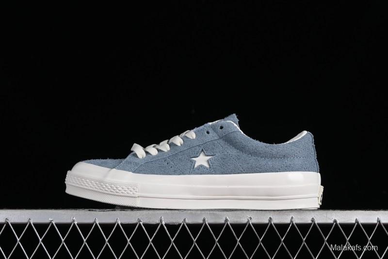 Converse One Star Pro Retro Skate Shoes in Grey Blue - A06889C