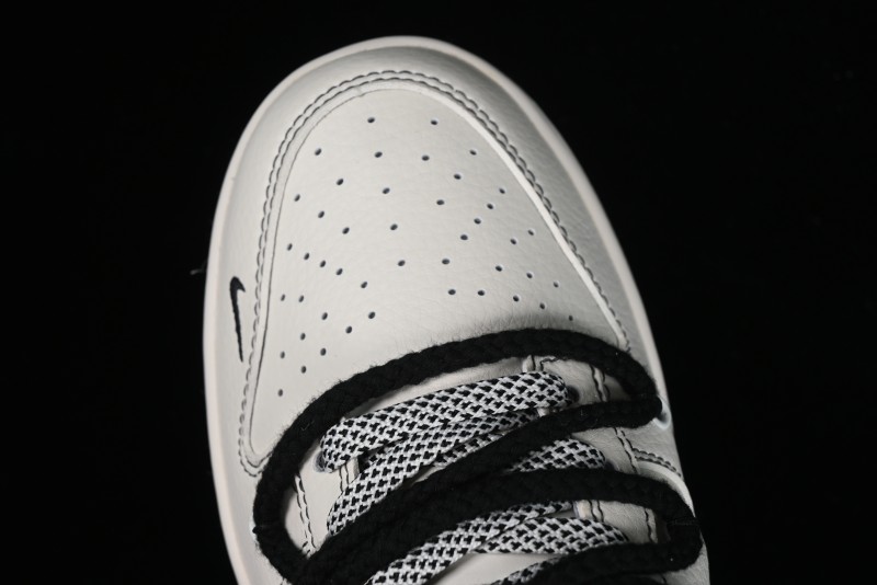 Nike SB Dunk Low Carhartt Collaboration - Strap Black Hook Anniversary High-End Custom Low-Top Casual Skate Shoes - SJ2068-265