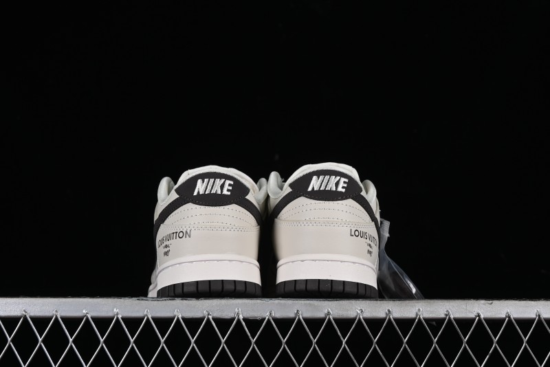 Nike Dunk Low LV Collaboration High-End Custom SB Low-Top Casual Skate Shoes - FC1688-400