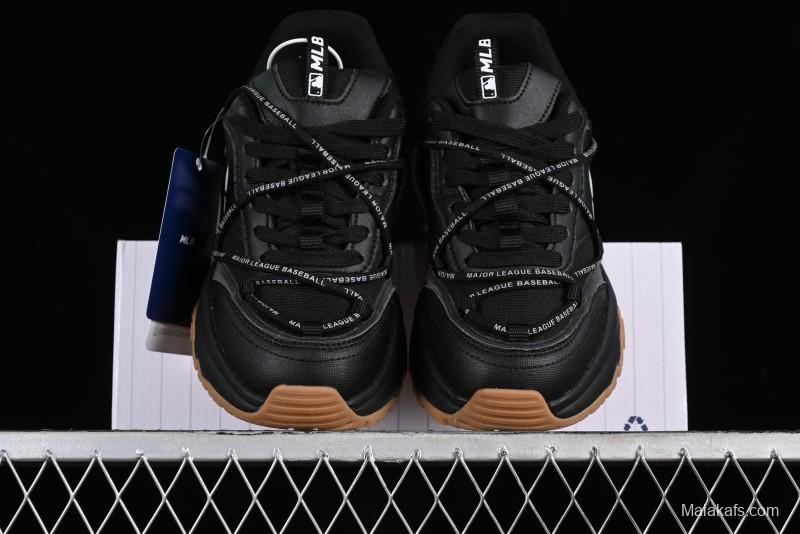 New York Yankees MLB Chunky Runner Lace Lightweight Casual Sneakers - 3ASHCRR3N50BKS