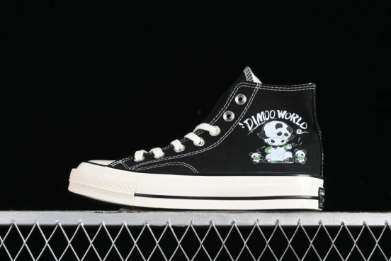 Converse x Honda Limited Edition Pop Mart Collaboration High Top Canvas Sneakers - 162050C