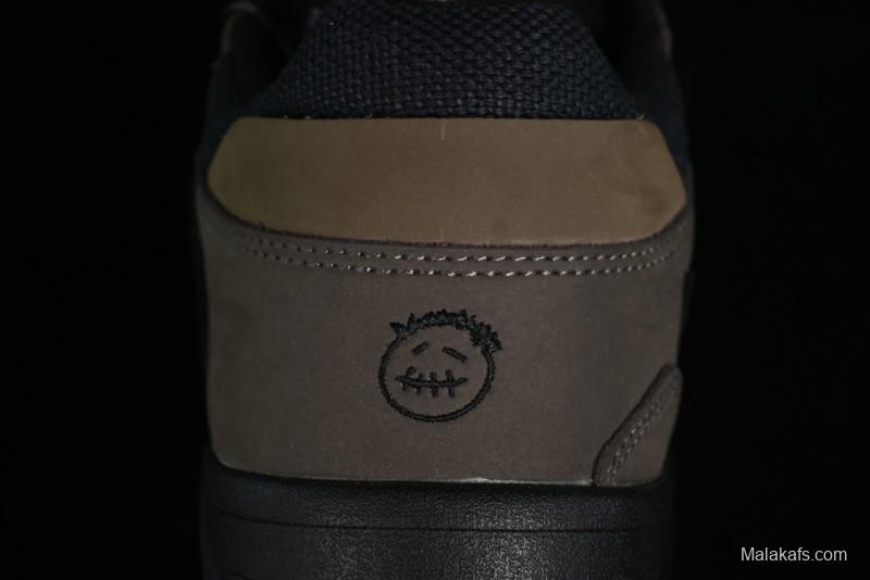 Nike Travis Scott x Jordan Cut The Check AJ1 Basketball Shoes with Velcro Design - FZ8117-200