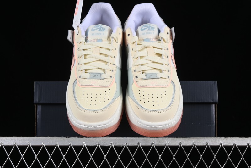 Nike Air Force 1 Shadow Low-Top Sneakers with Lightweight EVA Midsole - DZ1847-105