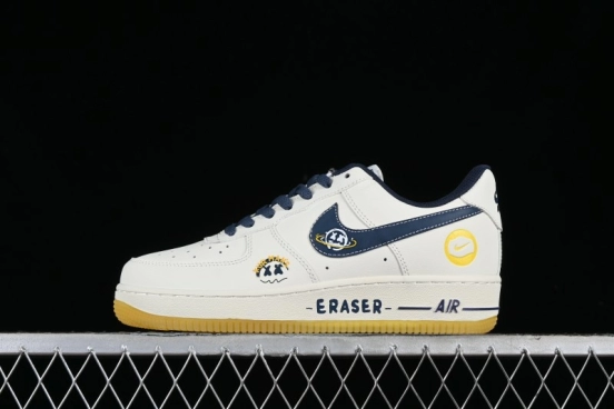 Nike Air Force 1 '07 Low "Eraser" Casual Sneakers - XC2351-330