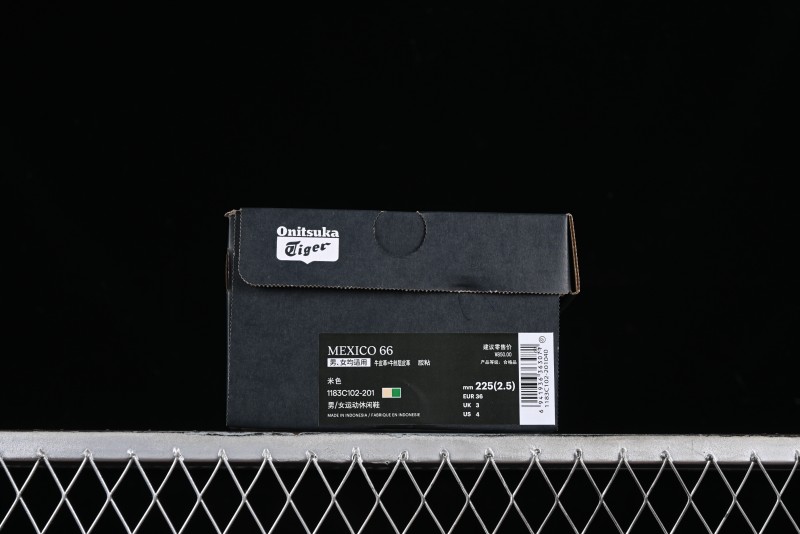 Onitsuka Tiger Mexico 66 Low-Top Leather Running Shoes - 1183C102-201