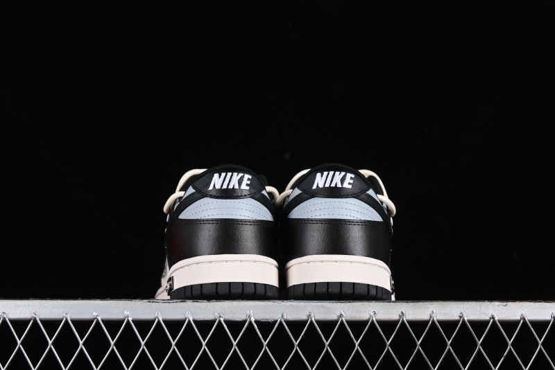 Nike Dunk Low Speed & Fury Distressed Oxidized Metal Punk SB Strap Low-Top Casual Sneakers - DD1391-100
