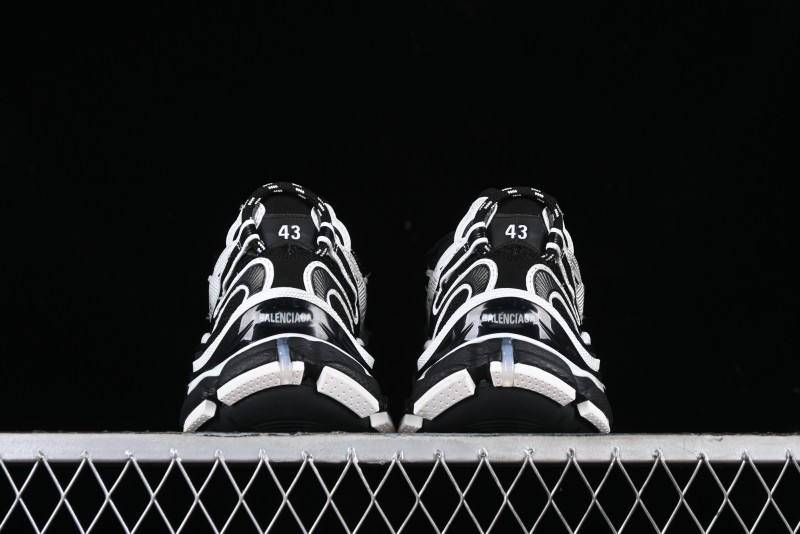 Balenciaga Runner Kith Four Color Retro Casual Sneakers - W3RXP0213