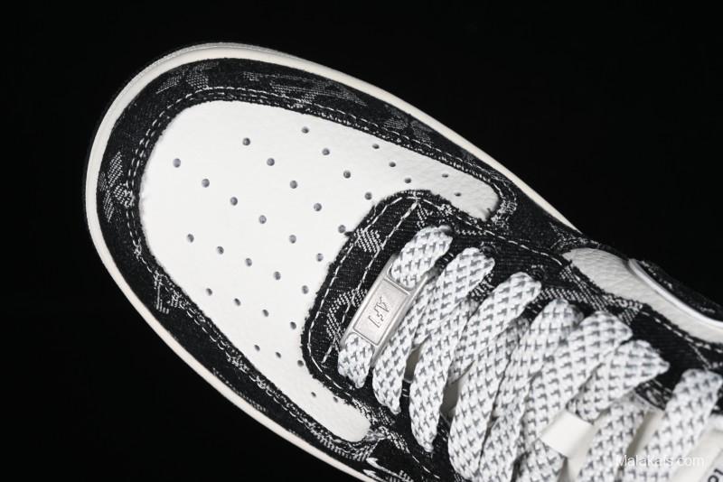 Nike Air Force 1 '07 Low LV Collaboration - Starry Night Black Low-Top Casual Sneakers - SJ2088-002