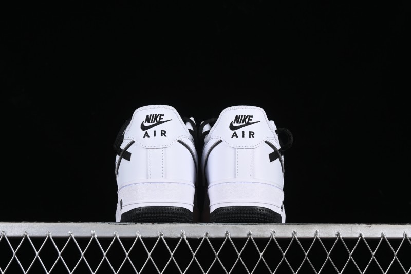 Nike Air Force 1 '07 Low Anime Theme Custom Swoosh Strap Low-Top Casual Sneakers - ZH0316-026