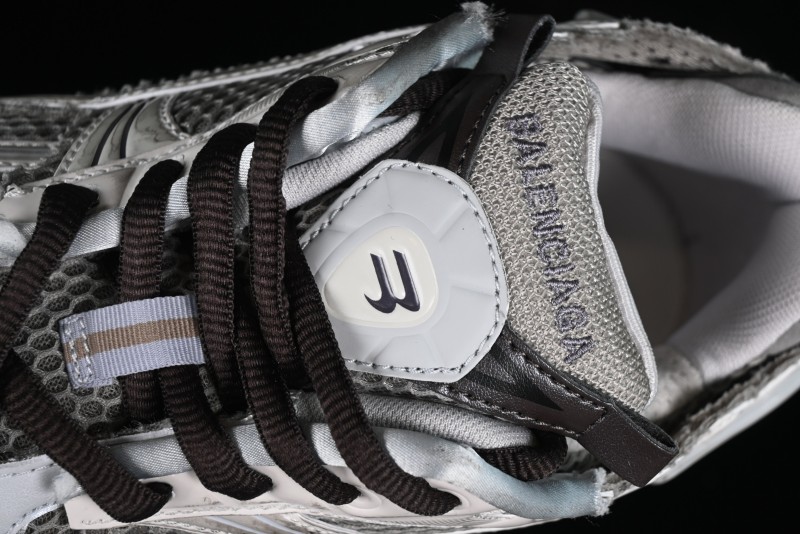 Balenciaga Runner Kith Four Color Retro Casual Sneakers - W3RMU2000