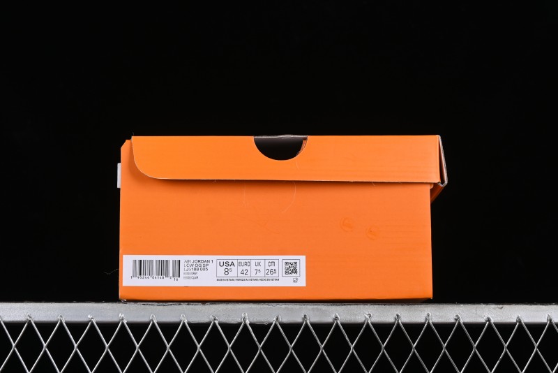 Nike Travis Scott x Fragment Design x Air Jordan 1 Low OG SP AJ1 LV Beige Grey Low-top Casual Sneakers - LJ5188-005