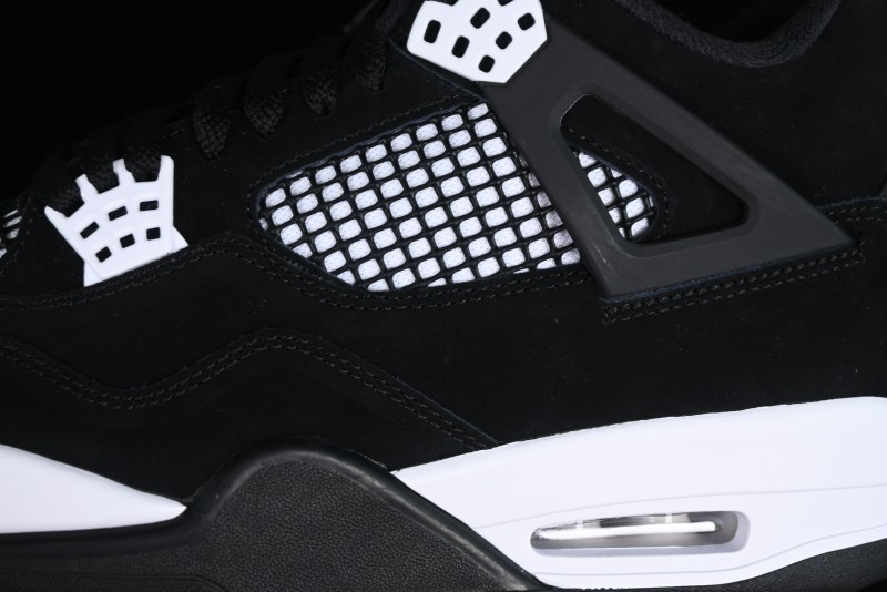 Nike Air Jordan 4 Retro White Thunder Basketball Shoes - FQ8138-001