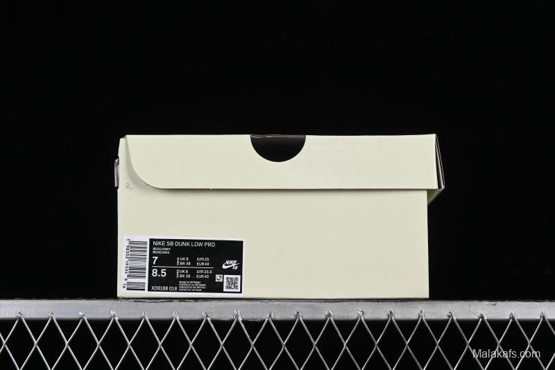 Nike SB Dunk Low "BAPE Collaboration - Arctic Fox" Anniversary High-End Custom Low-Top Casual Sneakers - XD6188-018