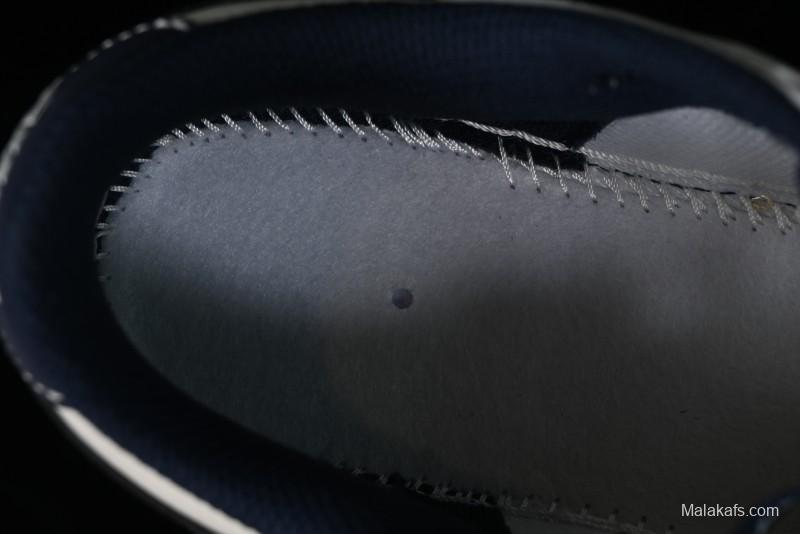 Nike SB Dunk Low Supreme Collaboration - Dark Blue Canvas Anniversary High-End Custom Low-Top Casual Skate Shoes - BB6698-511