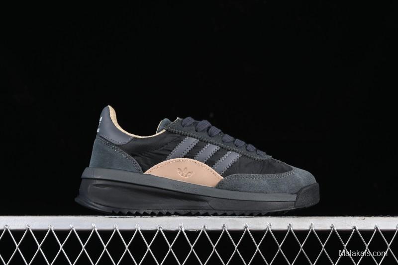 Adidas Originals SL 72 Retro Running Shoes with Nylon Upper and Rubber Outsole - IH5569