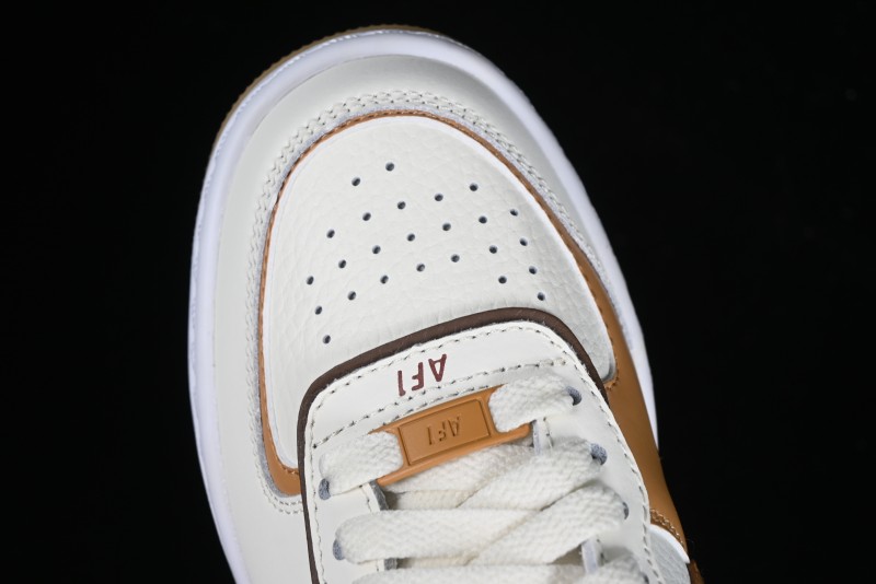 Nike Air Force 1 Shadow Low-Top Sneakers with Lightweight EVA Midsole and Anti-Slip RB Rubber Outsole - DZ1847-106