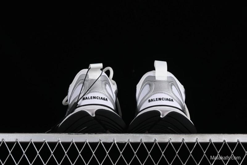 Balenciaga Circuit Lightweight Distressed Print Round Toe Fashion Casual Shoes - WFLGY9100