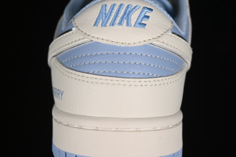 Nike SB Dunk Low Burberry Collaboration - Bondi Blue Anniversary High-End Custom Low-Top Casual Sneakers - BB5252-601