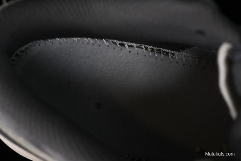 Nike Air Jordan 1 Low AJ1 Stussy Collaboration - Grey Pigskin Custom Low-Top Basketball Shoes - SJ9950-010