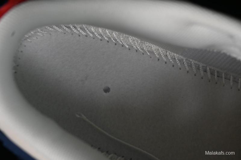 Nike SB Dunk Low Stussy Collaboration - Off White with Big Blue Swoosh Anniversary High-End Custom Low-Top Casual Skate Shoes - XY1688-009