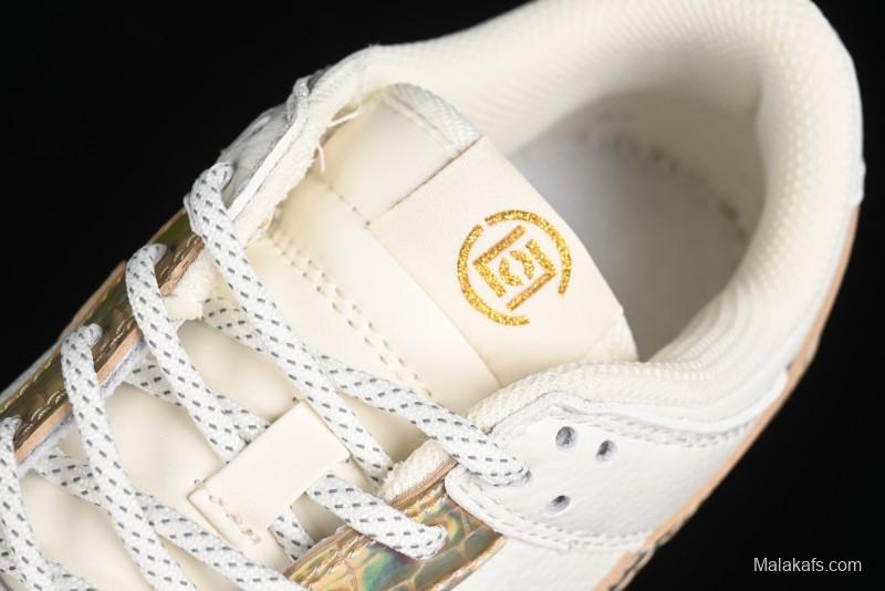 Nike SB Dunk Low Edison Chen Collaboration - Anniversary Edition High-End Customized Low-Top Casual Sneakers - JH8310-948