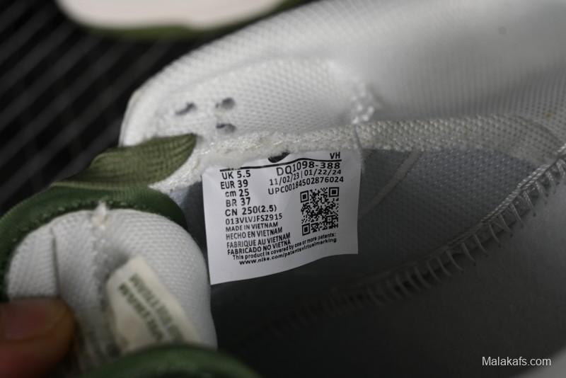 Nike SB Dunk Low NOCTA Anniversary Customized Low-Top Casual Sneakers with White and Green Swoosh - DQ1098-388