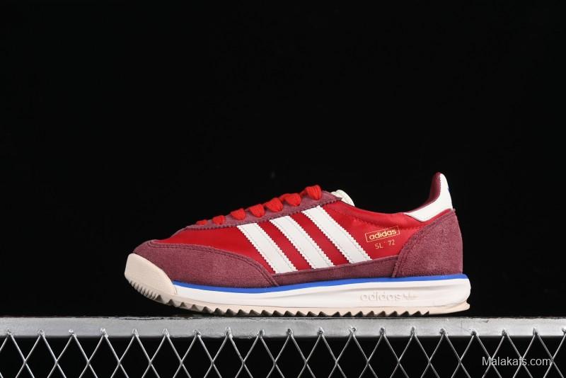 Adidas Originals SL 72 RS Retro Running Shoes with Ecotex Tongue and EVA Midsole - JI1280