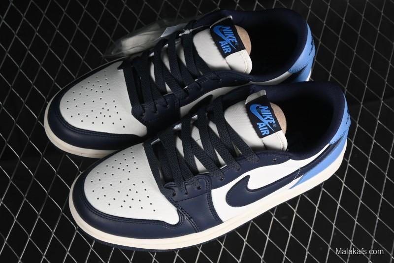 Nike Air Jordan 1 Low OG "Obsidian" Basketball Shoes - CZ0790-400