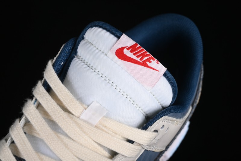Nike Dunk Low Panda Prank Wave Fishing Blue Brown Low Top Casual Sneakers - DD1391-400