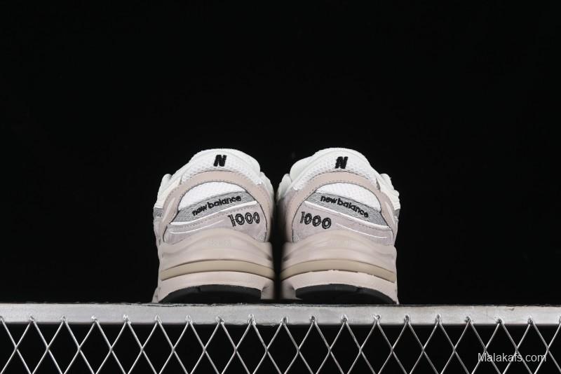 New Balance 1000 Series Retro Dad Style Low-Top Casual Running Shoes - M1000MB