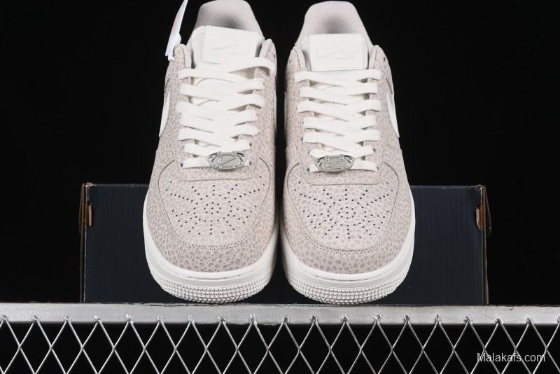 Nike Air Force 1 '07 Low Casual Sneakers with Full-Length Air Cushion - FV6519-001