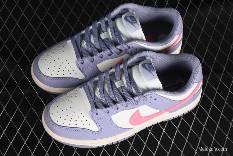 Nike SB Dunk Low White Blue Pink SB Shattered Backboard Casual Skate Shoes - DD1503-500