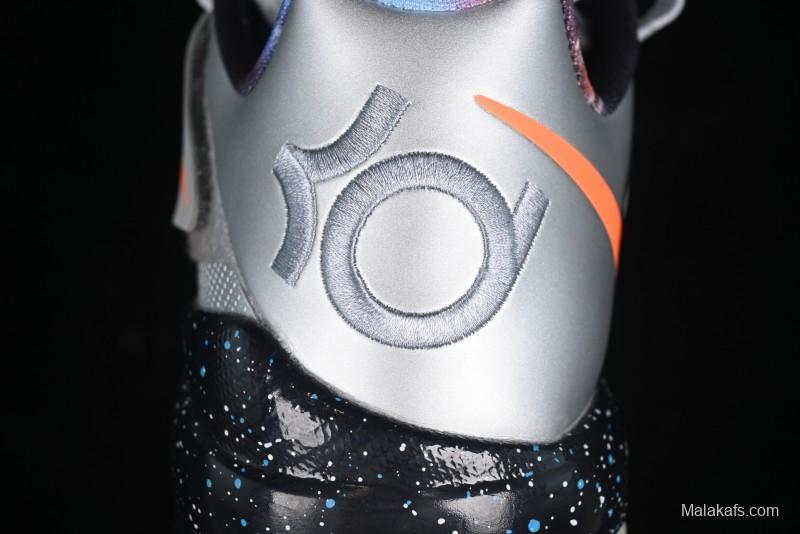 Nike KD 4 Galaxy All Star Basketball Shoes with Zoom Air Cushion and Adaptive Fit System - FD2635-001
