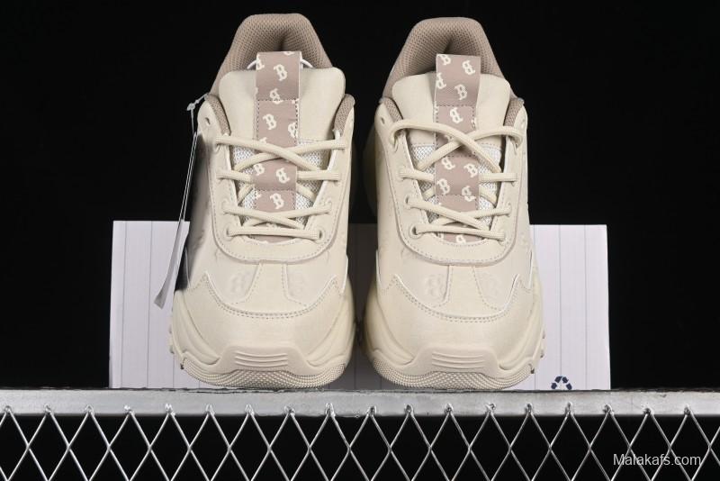 New York Yankees MLB Bigball Chunky Embo Monogram Thick Sole Sandals - 3ASHBEM4N43BGS