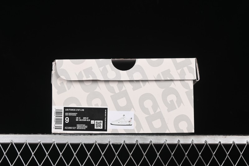 Nike Air Force 1 '07 Low Supreme The North Face Collaboration - Off White Mint Green - XZ1996-527
