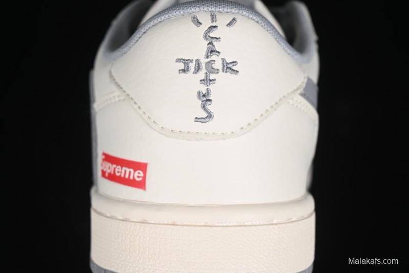 Nike Travis Scott x Fragment Design x Air Jordan 1 Low OG SP AJ1 Supreme Collaboration - XZ1168-003