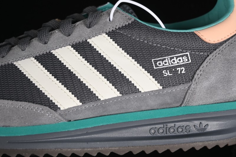 Adidas Originals SL 72 RS Retro Running Shoes with Ecotex Tongue and EVA Midsole - JI2484