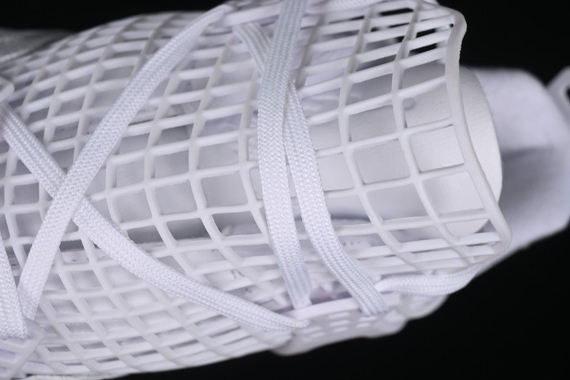 Nike Air Jordan 4 Retro Basketball Shoes with Net Design - FV7251-107
