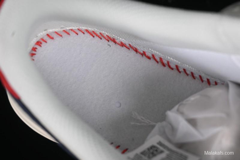 Nike Air Force 1 '07 Low The North Face Collaboration - White Blue Red Casual Sneakers - XZ6188-016