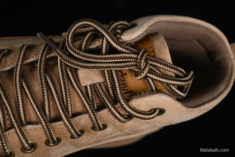 Timberland Outdoor Mid-Top Casual Martin Boots with Premium Suede Leather - TB10072SAND