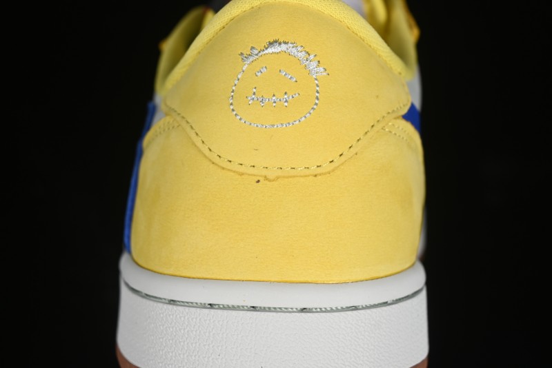 Nike Travis Scott x Air Jordan 1 Low OG AJ1 Collaboration Shoes with Reverse Swoosh - DZ4137-700