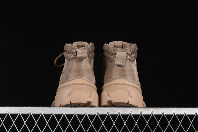 Timberland Outdoor Mid-Top Casual Chukka Boots with Premium Suede Leather and Anti-Odor Insole - TB10088KHAKI