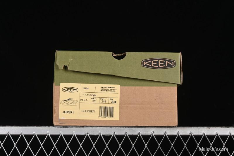 Keen Jasper Japanese Street 2.0 Retro Outdoor Shoes - 2267 Khaki