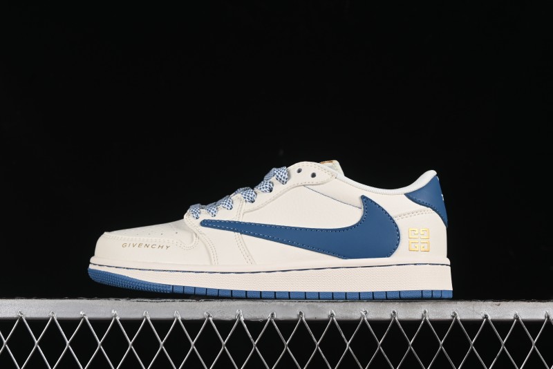 Nike Travis Scott x Fragment Design x Air Jordan 1 Low OG SP AJ1 Retro Casual Sneakers - CF3688-025
