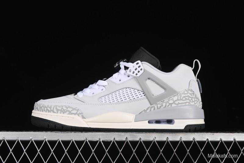 Nike Jordan Spizike Low AJ Hybrid Element All Black Crackle Color Casual Sneakers - HQ1191-011