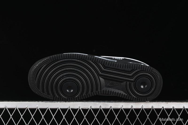 Nike Air Force 1 '07 Low Graffiti White Black Casual Sneakers - CW2288-017