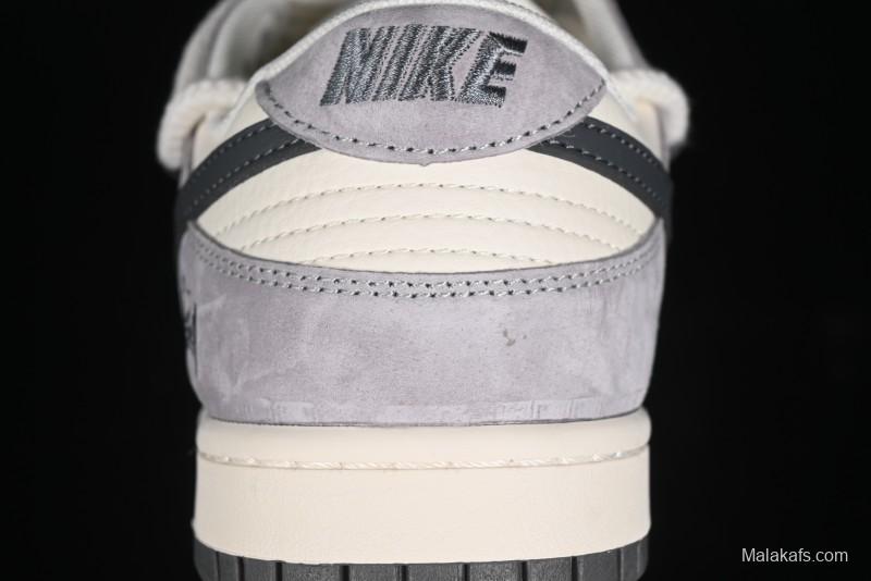 Nike SB Dunk Low Stussy Anniversary Custom Low-Top Casual Skate Shoes - SJ2068-295