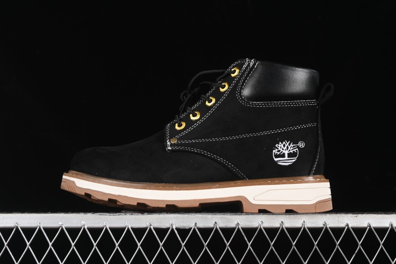 Timberland Classic High Top Yellow Boots TB010063713 Black