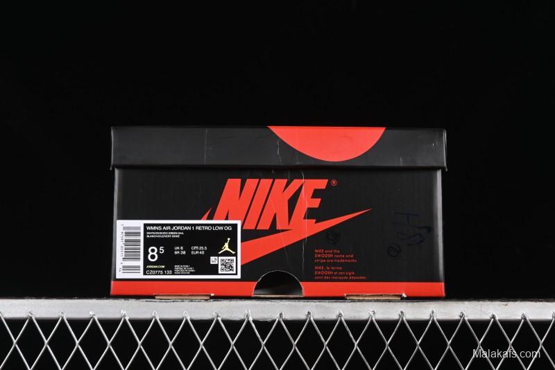 Nike Air Jordan 1 Low OG "Oxidized Green" Basketball Shoes - CZ0775-133