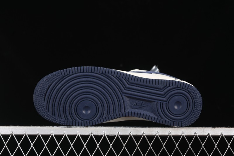 Nike Air Force 1 '07 Low The North Face Collaboration - White Blue Red Casual Sneakers - XZ6188-016